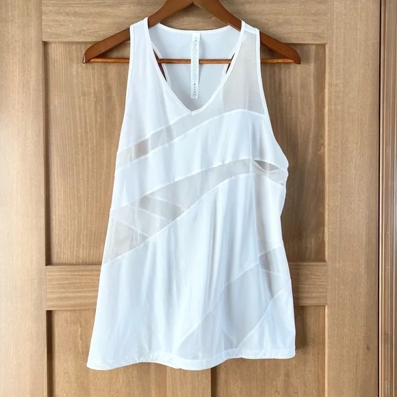 Lululemon Mesh In Motion Racerback Tank size 10 - Picture 2 of 8
